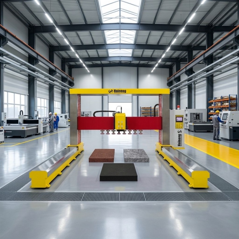 Rettificatrice multistazione a portale ad alta precisione ed efficienza